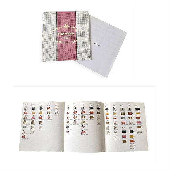 Prada 2009 Bags & Small Leather Goods Catalog + Price List – Rare - Picture 8 of 9